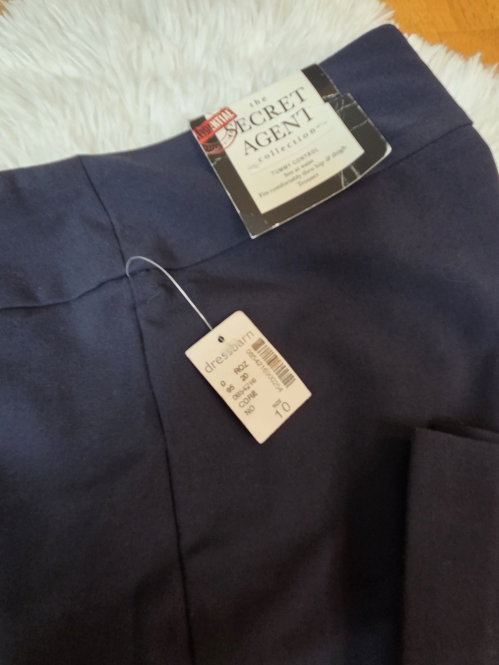 Tummy Control Pull-On Dress Pants - Picture 2 of 4